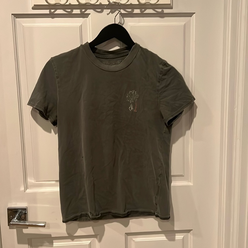 volcom palm tree t shirt